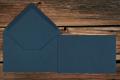[110346] OT Creativ Briefhüllen 90x140 mm Glatt Nachtblau 120 g/m² 